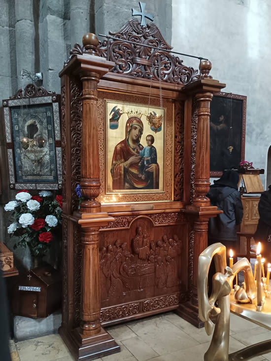 Иверская икона из Афона
